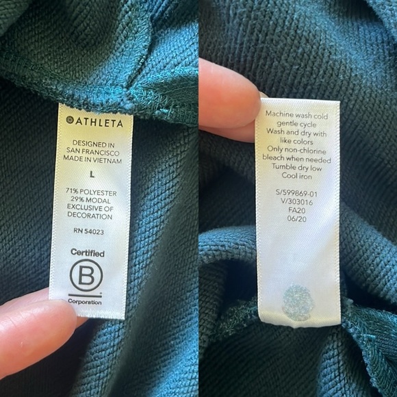 ATHLETA Crosstown Track Dress Size Large - Picture 9 of 16